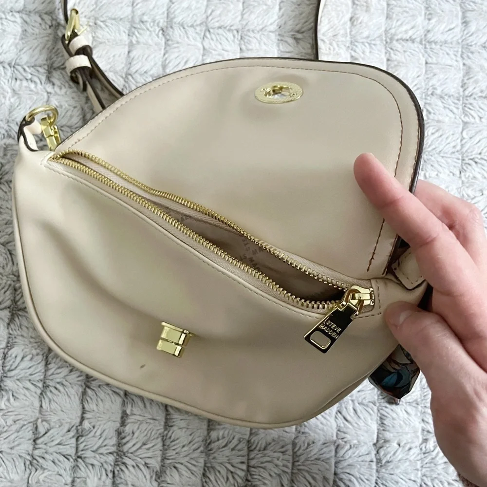 Steve Madden Crossbody Bag with Scarf